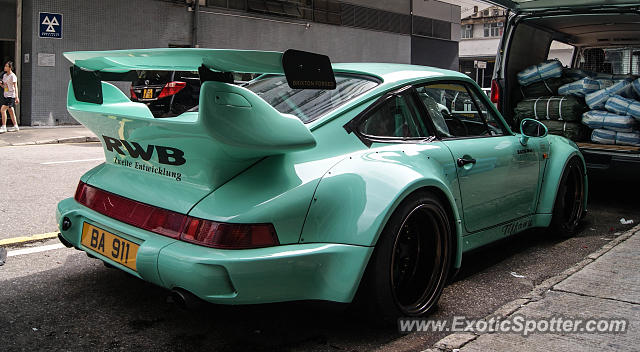 Porsche 911 spotted in Hong Kong, China