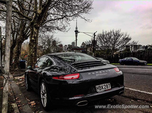 Porsche 911 spotted in Auckland, New Zealand