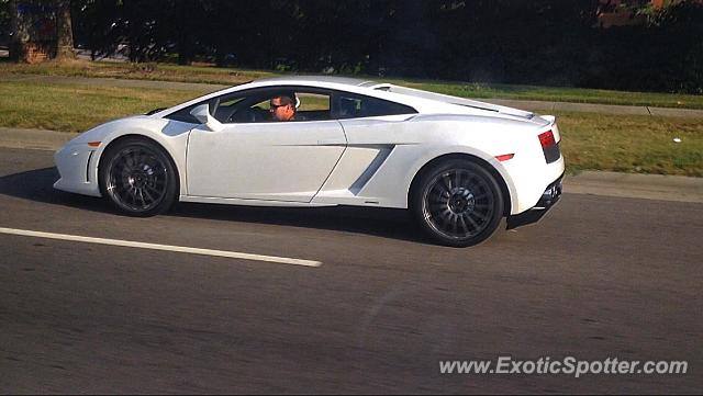 Lamborghini Gallardo spotted in Knightdale, North Carolina