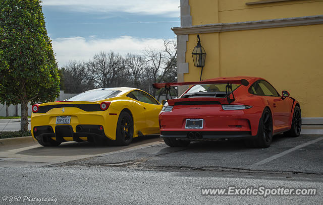 Porsche 911 GT3 spotted in Dallas, Texas