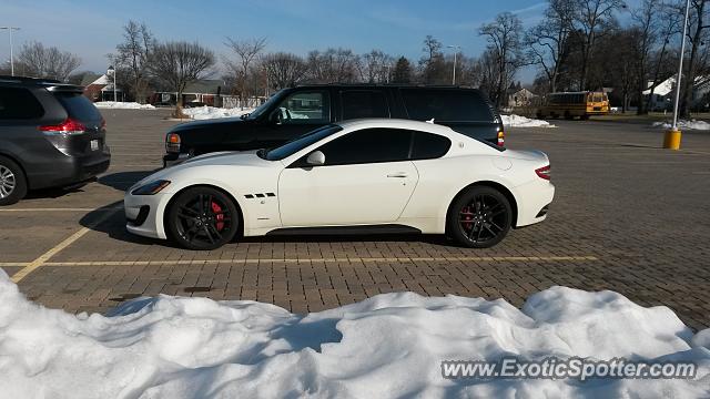 Maserati GranTurismo spotted in Downers Grove, Illinois