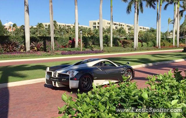 Pagani Huayra spotted in Palm Beach, Florida