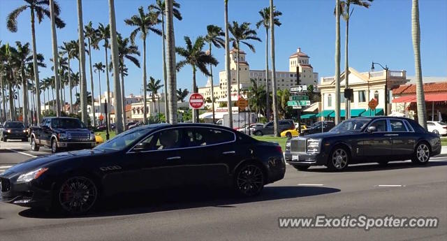 Rolls-Royce Phantom spotted in Palm Beach, Florida