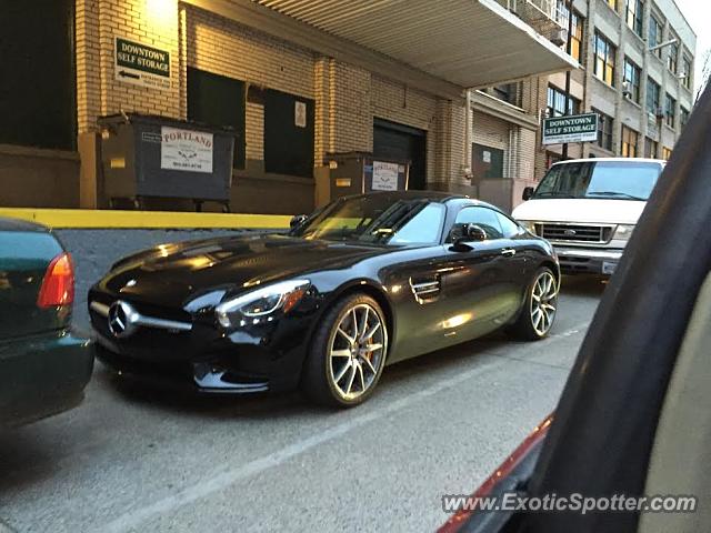 Mercedes AMG GT spotted in Portland, Oregon