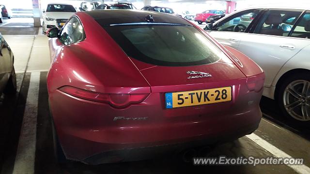 Jaguar F-Type spotted in Schiphol, Netherlands