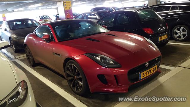 Jaguar F-Type spotted in Schiphol, Netherlands