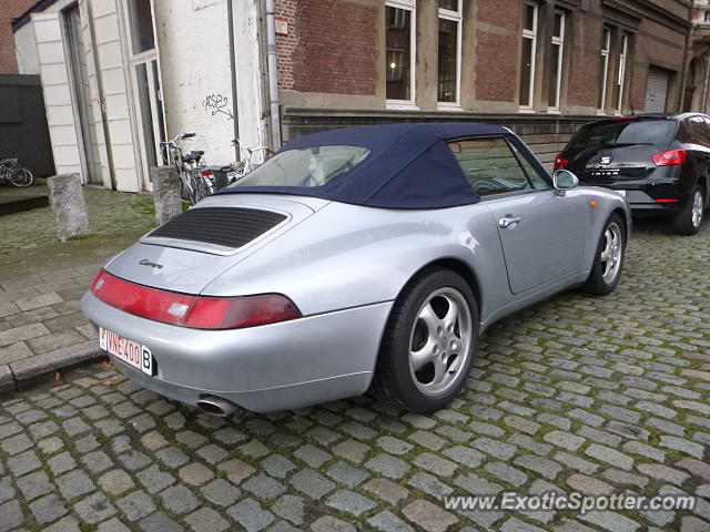 Porsche 911 spotted in Antwerp, Belgium