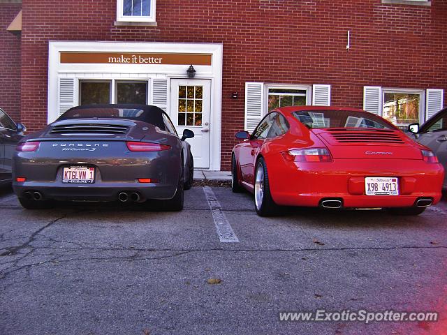 Porsche 911 spotted in Winnetka, Illinois