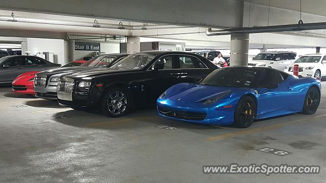 Ferrari 458 Italia spotted in Houston, Texas
