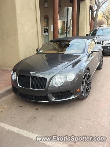 Bentley Continental spotted in Santa Fe, New Mexico