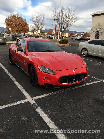 Maserati GranTurismo spotted in Santa Fe, New Mexico