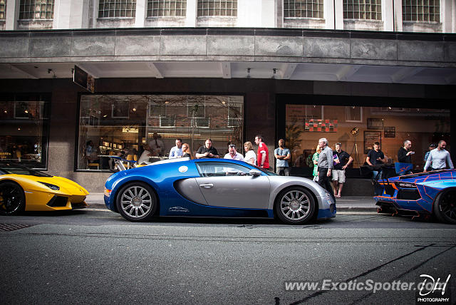 Bugatti Veyron spotted in Manchester, United Kingdom