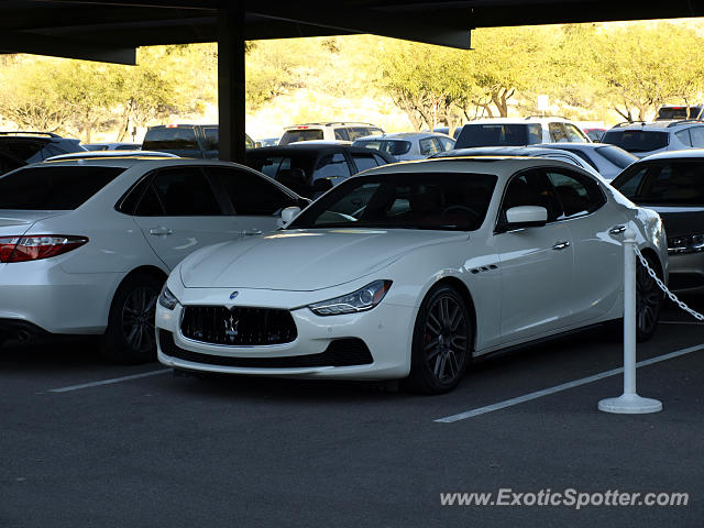 Maserati Ghibli spotted in Tucson, Arizona