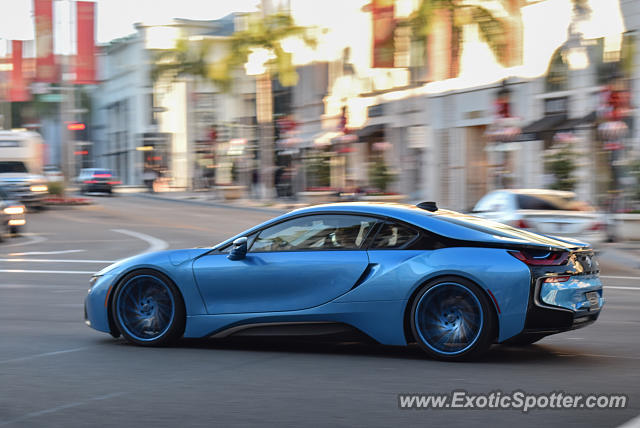 BMW I8 spotted in Beverly Hills, California