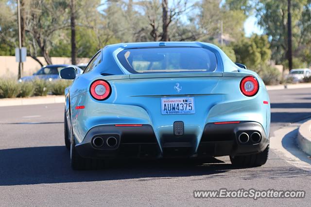 Ferrari F12 spotted in Scottsdale, Arizona