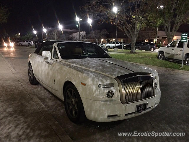 Rolls-Royce Phantom spotted in Houston, Texas