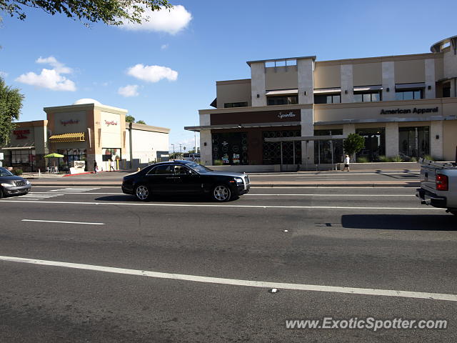 Rolls-Royce Ghost spotted in Scottsale, Arizona