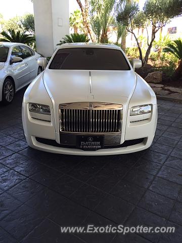 Rolls-Royce Ghost spotted in Las Vegas, Nevada