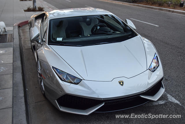 Lamborghini Huracan spotted in Beverly Hills, California