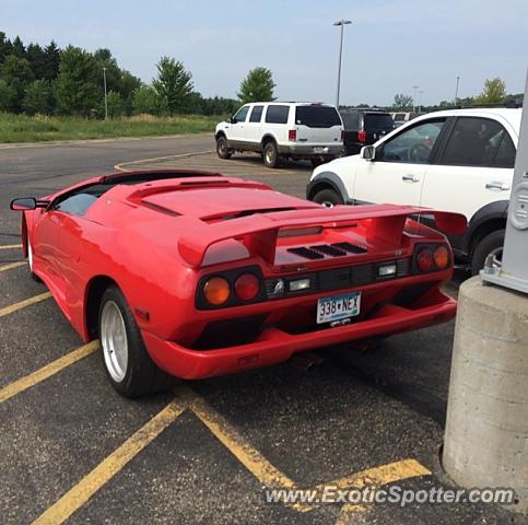 Lamborghini Diablo spotted in Lino Lakes, Minnesota