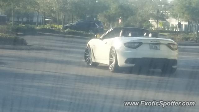 Maserati GranTurismo spotted in Fish Hawk, Florida