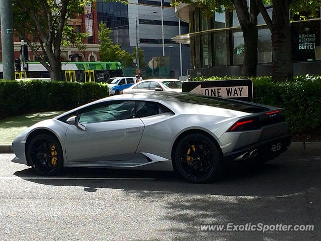 Lamborghini Huracan spotted in Melbourne, Australia