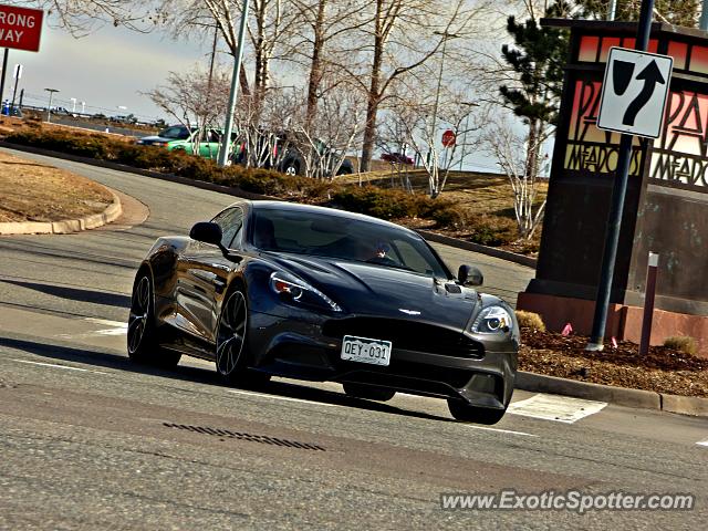 Aston Martin Vanquish spotted in Lonetree, Colorado