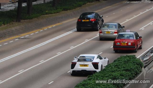 Lexus LFA spotted in Hong Kong, China