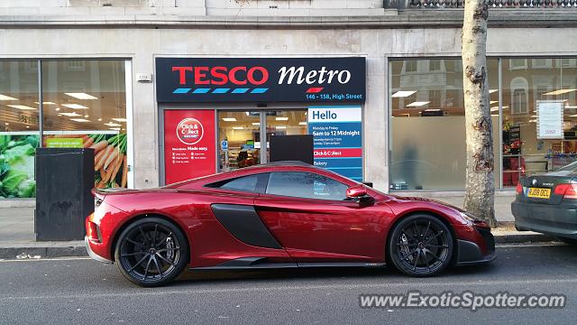 Mclaren 675LT spotted in London, United Kingdom