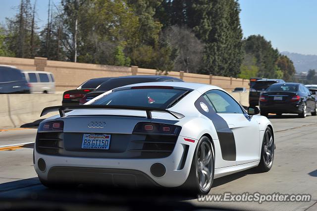 Audi R8 spotted in Van Nuys, California