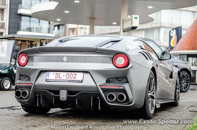 Ferrari F12 spotted in Knokke-Heist, Belgium