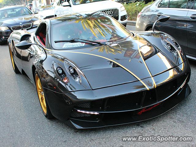 Pagani Huayra spotted in Beverly Hills, California