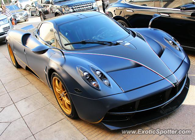 Pagani Huayra spotted in Beverly Hills, California