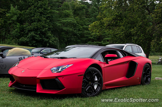 Lamborghini Aventador spotted in Toronto, Canada