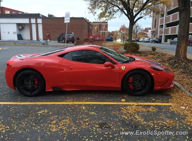 Ferrari 458 Italia spotted in New York, New York