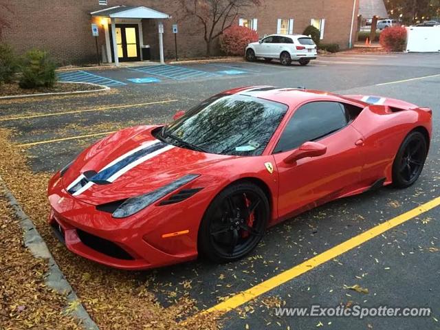 Ferrari 458 Italia spotted in New York, New York