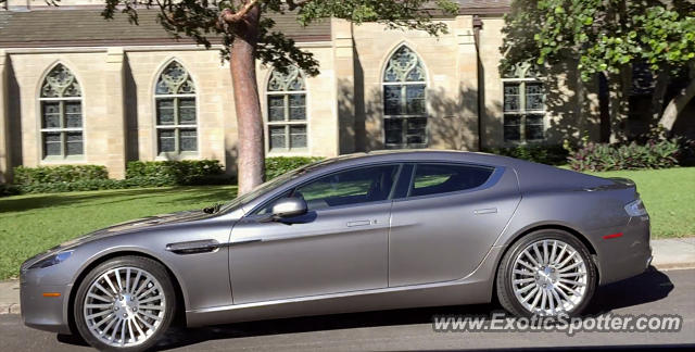 Aston Martin Rapide spotted in Palm Beach, Florida