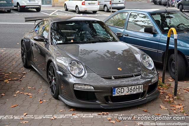 Porsche 911 Turbo spotted in Warsaw, Poland