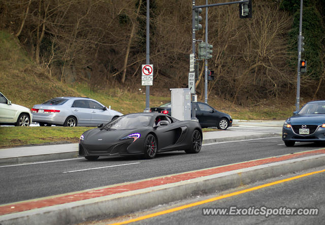Mclaren 650S spotted in Arlington, Virginia