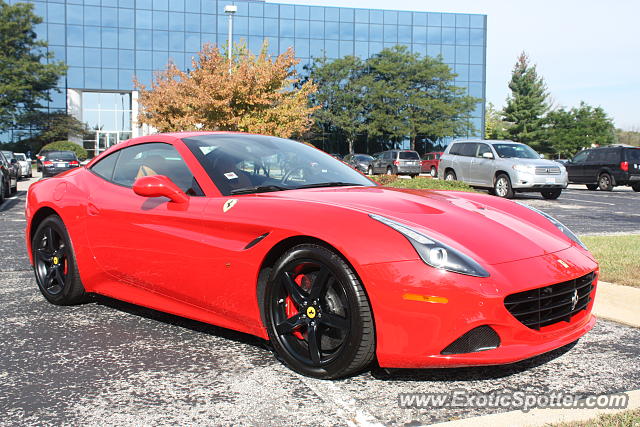 Ferrari California spotted in Palatine, Illinois