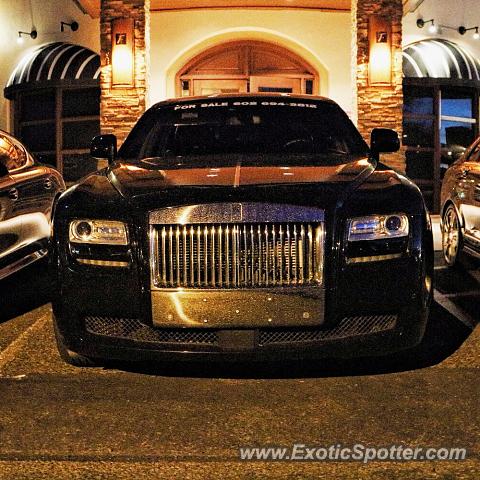 Rolls-Royce Ghost spotted in Tucson, Arizona