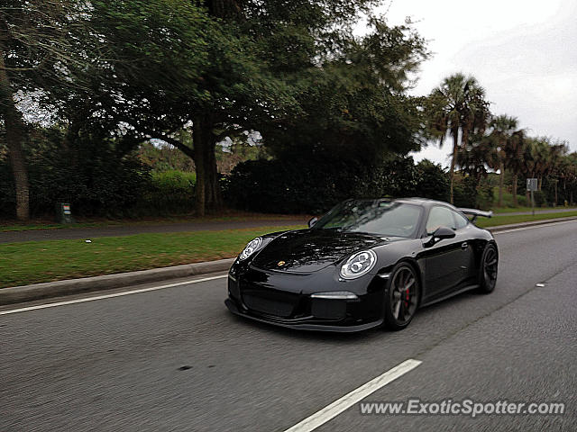 Porsche 911 GT3 spotted in Hilton Head, South Carolina