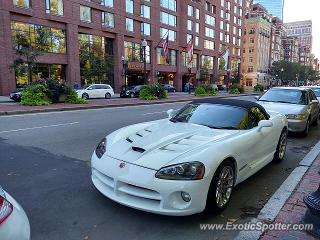 Dodge Viper spotted in Boston, Massachusetts