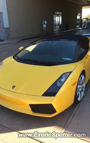 Lamborghini Gallardo spotted in Phoenix, Arizona