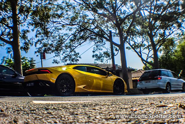 Lamborghini Huracan spotted in Sydney, Australia