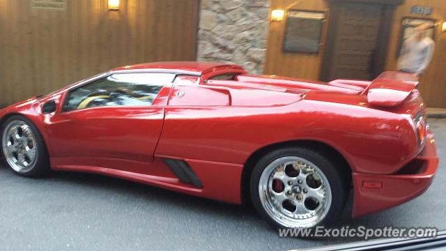 Lamborghini Diablo spotted in Bellingham, Washington