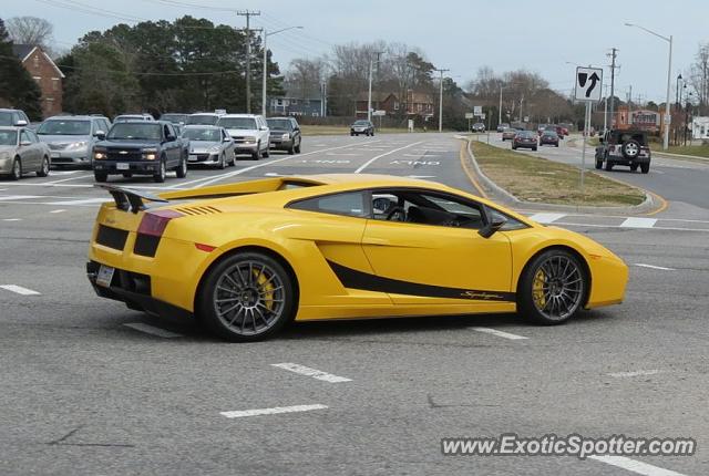 Lamborghini Gallardo spotted in Virginia Beach, Virginia