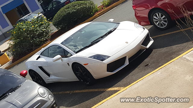 Lamborghini Gallardo spotted in Barceloneta, Puerto Rico