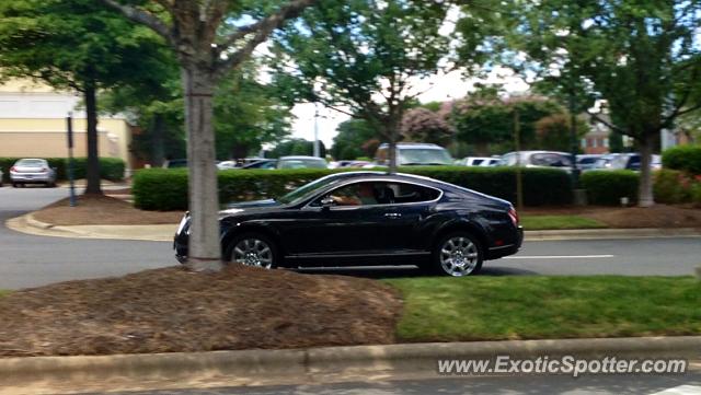 Bentley Continental spotted in Charlotte, North Carolina