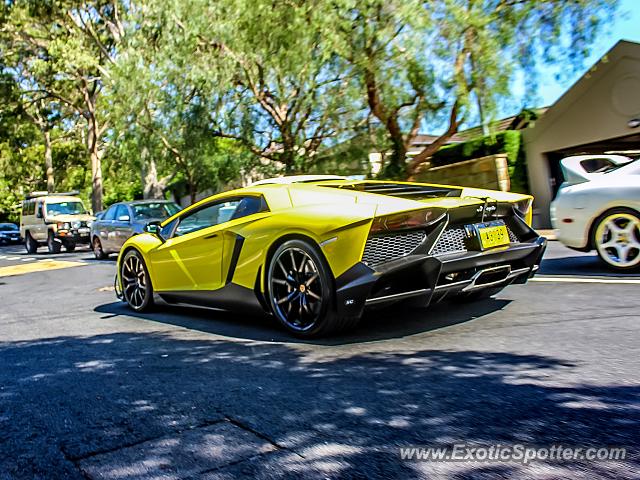 Lamborghini Aventador spotted in Sydney, Australia
